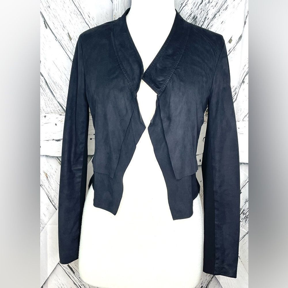 INC International Concepts Faux Suede Jacket S